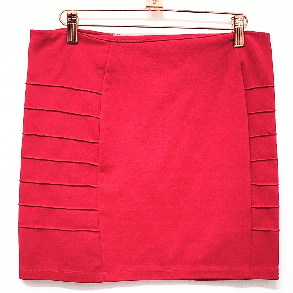 Pink mini skirt size L